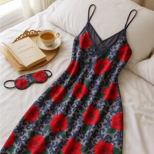 Honors Intimates Vintage Silky Slip Dress Lingerie Nighty S